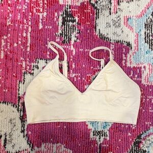 SKIMS Cream Triangle Bralette